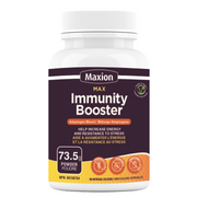 Maxion Immunity Booster, 73.5g Powder with Astragalus, Reishi, Lion's Mane and Chaga to Help Increase Energy and Resistance to Stress