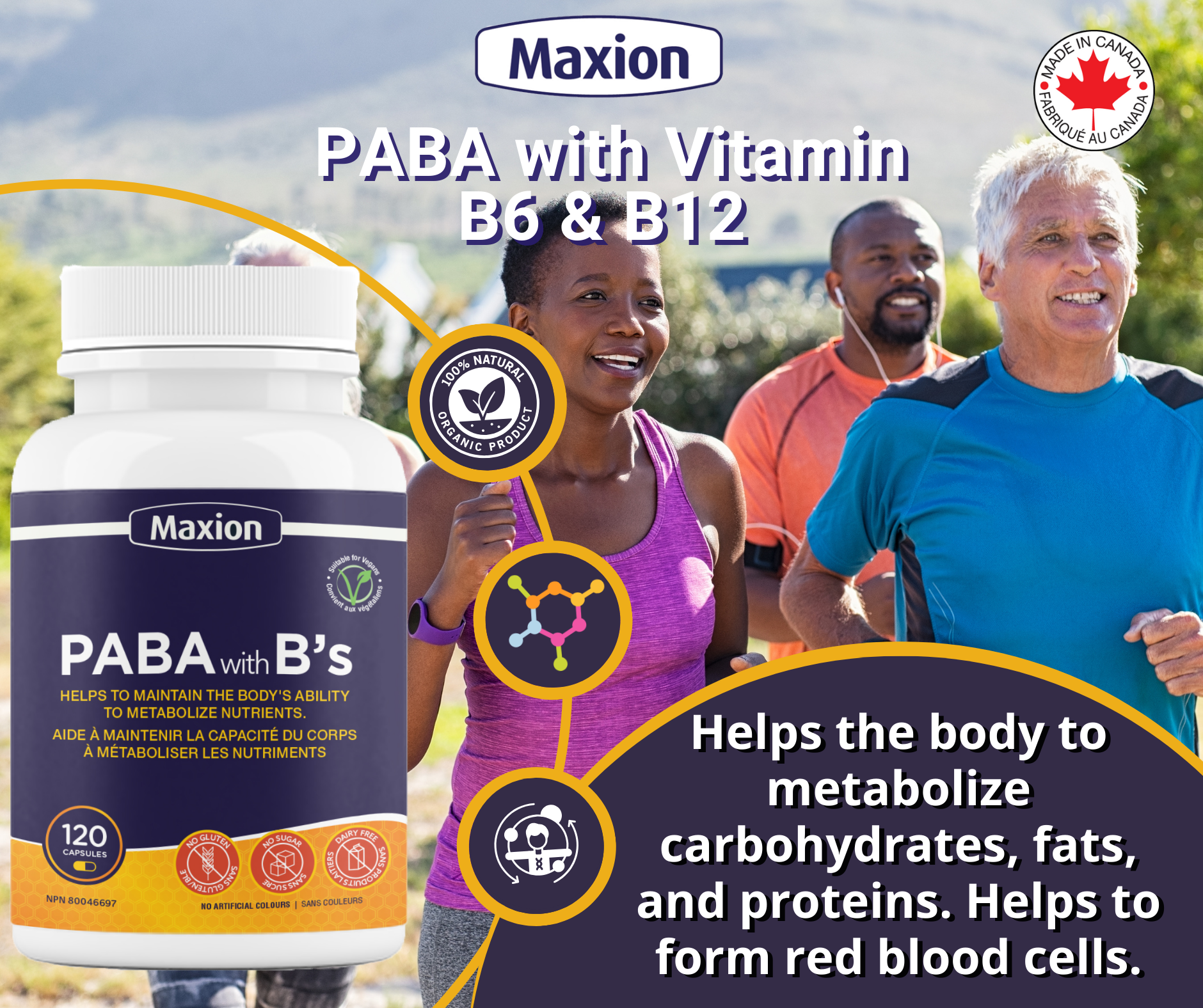 PABA with B6 & B12