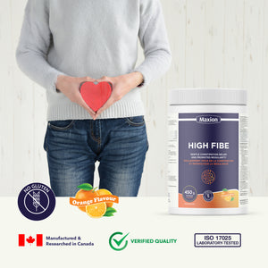 High Fibe, Fibre Supplement that Provides Temporary Relief from Constipation