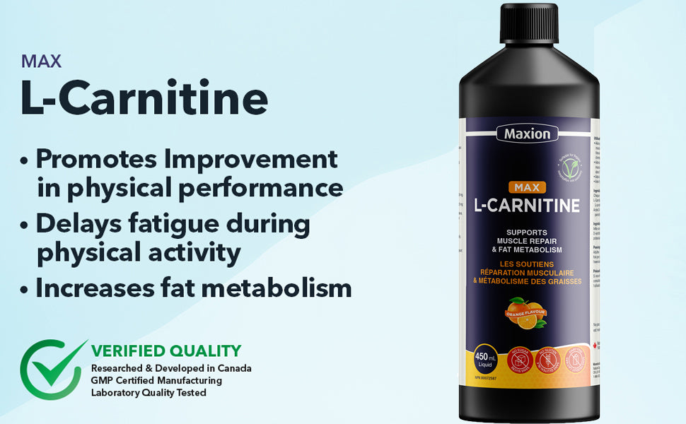 L-Carnitine 1500 mg with Vitamin B - Promote Physical Performance ...