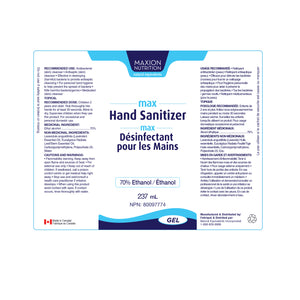 Hand Sanitizer Ethyl 70% 237 ml