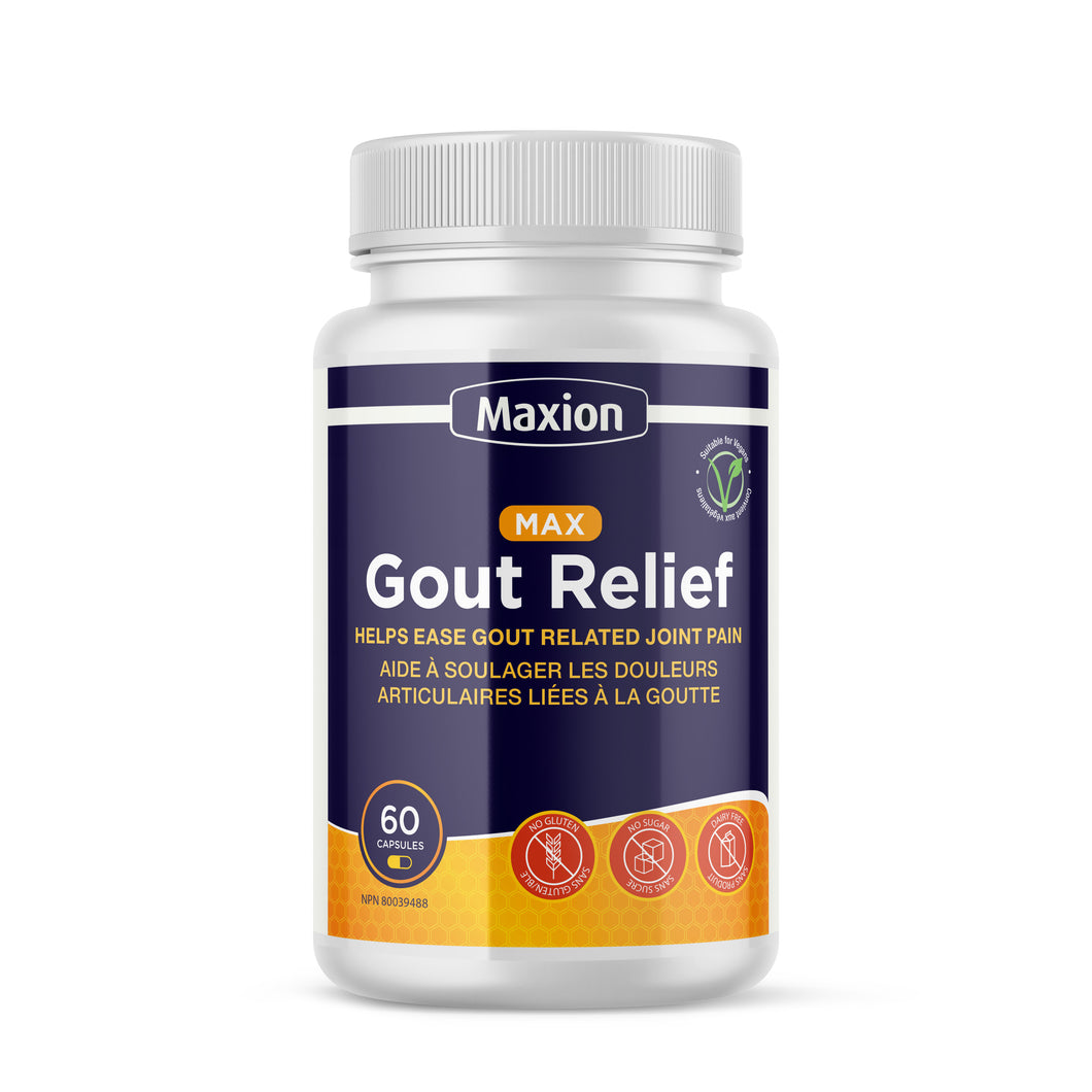 Max Gout Relief - Relief of Joint Pain
