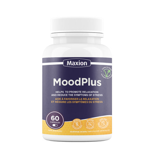 MoodPlus - Favorise la relaxation et réduit les symptômes du stress