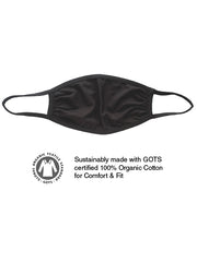 Organic Cotton Face Masks - Recycled Fabric, Eco-Friendly, Biodegradable