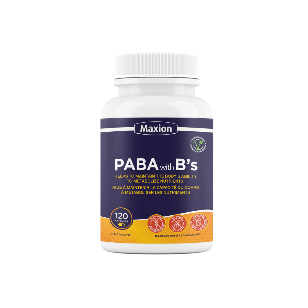 PABA avec vitamine B6 et B12